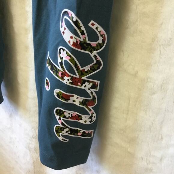 Nike Dark Green 7/8 Leggings - Picture 3 of 12